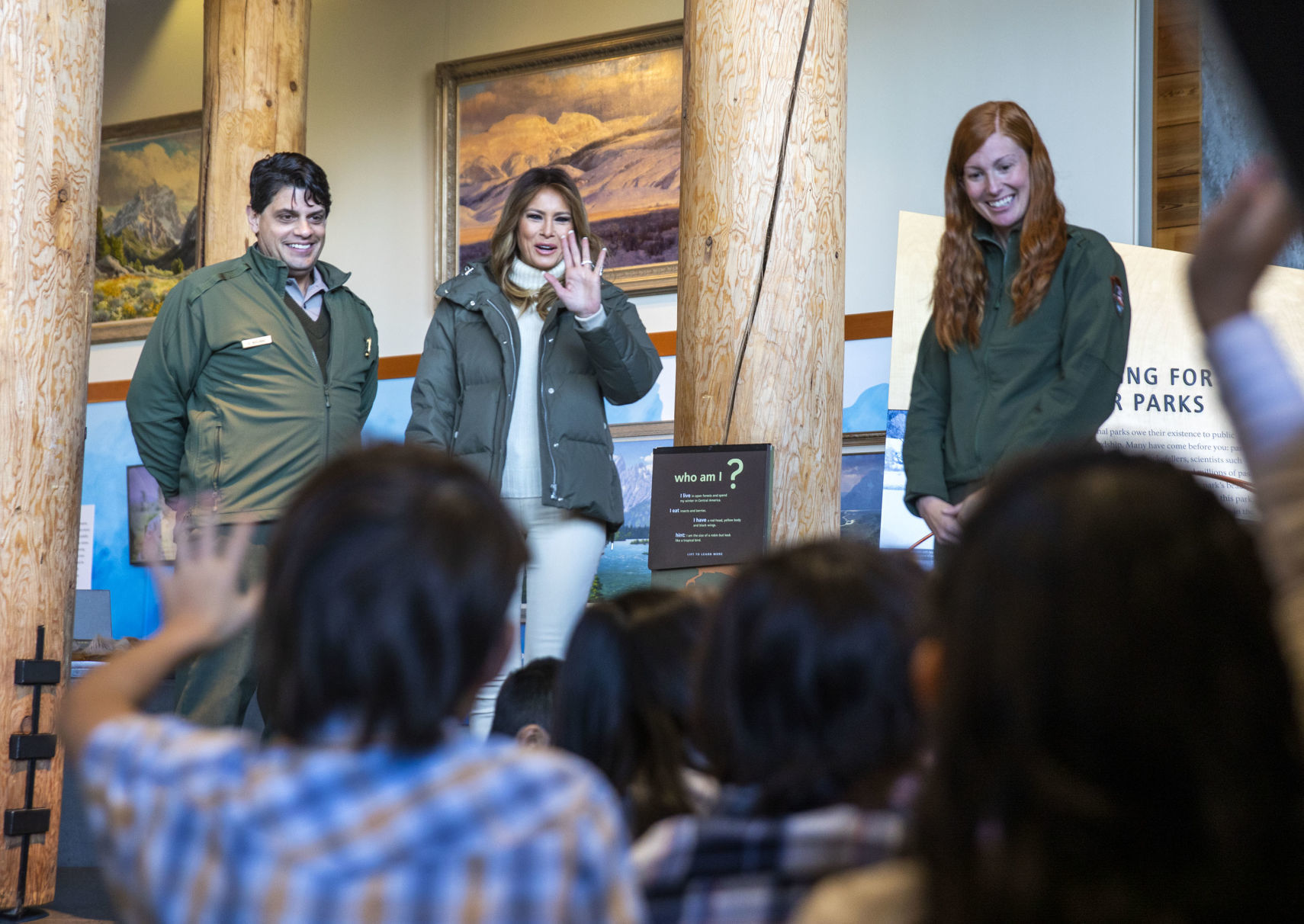 FLOTUS in Grand Teton National Park